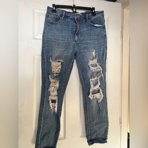 Dogma Distressed Blue Jeans